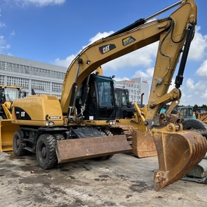 Used <b>CAT</b> M318D2 18t Excavator Original <b>CAT</b> 18 Tons <b>Wheel</b> Excavator Used Excavator High Quality - Product Image 1