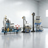 Ligne de nettoyage de semences à haute efficacité, machine de tri et de purification des semences pour les fermes et les entreprises agroalimentaires