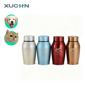 Modern Paslanmaz Çelik Gözyaşı Şeklinde Evcil Hayvan Urn'si Su Geçirmez Dayanıklı Mühürlü Güvenlik Külleri Saklama Kabı Köpekler Kediler Diğer Evcil Hayvanlar Cenaze Malzemeleri XUCHN - Product Image 1