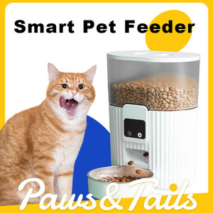 Alimentador inteligente para animais de estimação, com 3L, com microchip e controle remoto, com aplicativo para celular e cachorro, inteligente, com Wi-Fi - Product Image 4