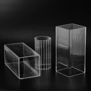 Frosted/rõ ràng PMMA vuông ống | PMMA trắng mờ Ống Vuông 100mm x100mm dẫn chiếu sáng & Hiển thị các trường hợp - Product Image 4