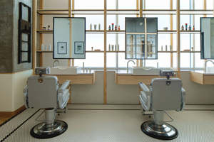 Bán Sỉ Ghế Cắt Tóc Màu Xám Ghế Salon Nội Thất Thương Mại Ghế Cắt Tóc Thiết Bị Làm Đẹp Làm Tóc - Product Image 4