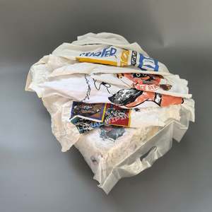 Trapos Blancos Económicos de 10 kg, Trapos de Camiseta Blancos Impresos, Paño de Limpieza Industrial de Algodón de Alta Calidad - Product Image 1