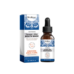 <span class=keywords><strong>Bain</strong></span> <span class=keywords><strong>de</strong></span> <span class=keywords><strong>bouche</strong></span> concentré antibactérien à la menthe RJ Fresh 59 ml avec des extraits <span class=keywords><strong>de</strong></span> plantes pour un soulagement immédiat <span class=keywords><strong>de</strong></span> la douleur gingivale et <span class=keywords><strong>de</strong></span> l'<span class=keywords><strong>halitose</strong></span> - Product Image 1