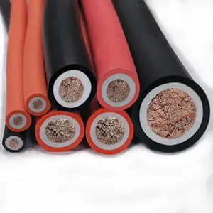 Orange Black Red 25mm2 35mm2 50mm2 70mm2 95mm2 Super Flexible Welding Cable Support Customization
