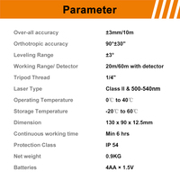Niveau laser vert professionnel, outil de nivellement automatique 3D, certifié CE ROHS, niveau laser de construction intérieure personnalisé