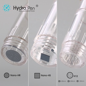 Hydra Pen H3 H5 iğne kartuşu cilt bakım kalemi Microneedling İpuçları sıvı taşıma iğneleri ayarlanabilir Serum aplikatör H12/24/36 Nano