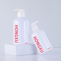 Bouteilles personnalisées de 200 ml, 300 ml, 400 ml à fond rond pour gel douche, huile capillaire, lotion, flacon pompe, après-shampoing, shampoing