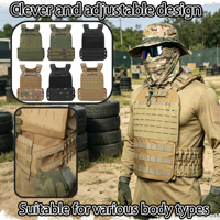 Gilet tactique léger personnalisé MOLLE, doublure en nylon antivol, universel toutes saisons pour la chasse et les activités de plein air, vente en gros