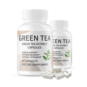 Yüksek Potensli Yeşil Çay Ekstresi Zayıflama Kapsülleri EGCG İçeren - Product Image 4