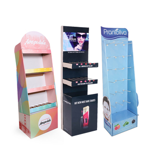 Tùy chỉnh bán lẻ các tông Sàn Mỹ phẩm hiển thị đứng Rack đơn vị cho mỹ phẩm trang điểm - Product Image 6