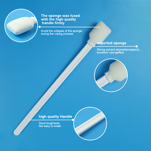 Phòng sạch hình chữ nhật đầu <span class=keywords><strong>ESD</strong></span> bọt xốp làm sạch tăm bông công nghiệp sử dụng tăm bông - Product Image 3