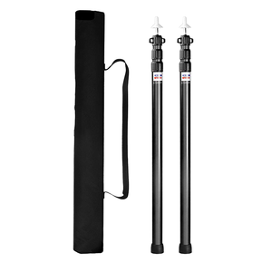 Outdoor Portable Telescopic Aluminum Alloy <b>Canopy</b> Pole Adjustable <b>Tent</b> Hall Support with Three <b>Canopy</b> Pole - Product Image 1