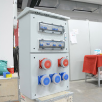Boîte de distribution triphasée DZMCT JXF, boîte de distribution industrielle étanche pour la maintenance, boîte de service