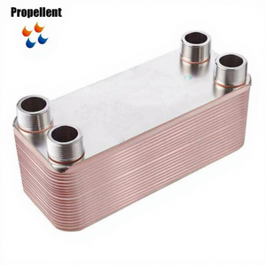 Libr à l'eau échangeur de chaleur à plaques en acier inoxydable brasées au nickel - Product Image 2