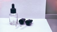 Botella de Vidrio Redonda de 30 ml Personalizada para Aceites Esenciales con Gotero y Tapa a Buen Precio