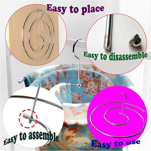 Drap de lit artefact couette séchage <span class=keywords><strong>escargot</strong></span> artefact rond rotatif étendoir couette balcon spirale vêtements étendoir - Product Image 3