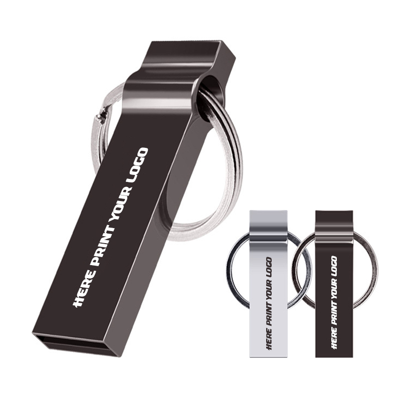 Хит продаж, USB флеш-накопитель с логотипом на заказ, металлический брелок в подарок, USB 2,0, 3,0, 1 ГБ, 2 ГБ, 4 ГБ, 8 ГБ, 16 ГБ, 32 ГБ, 64 ГБ, 128 ГБ