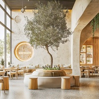 Aménagement intérieur de café, comptoirs de bar à café, vitrines pour salon de thé, présentoirs en verre, personnalisation complète de la pièce, décoration de magasin