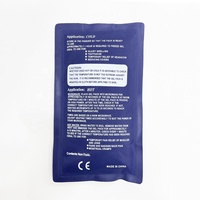 Packs de gel chaud et froid réutilisables en taffetas de nylon pour le soulagement de la douleur musculaire et des blessures