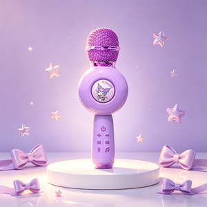 Juguetes para Niños, Micrófono Inalámbrico Bluetooth de Dibujos Animados, Canto, Audio, Música, Juguetes Musicales Interactivos para Niños, Juguetes de Karaoke - Product Image 2