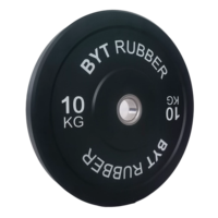 Plaques de musculation en acier et caoutchouc colorées de 5 à 25 kg pour la compétition, vente en gros pour salles de sport commerciales
