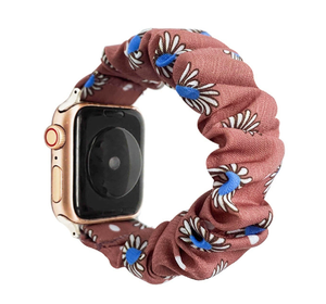 Scrunch Tóc Ban Nhạc Cổ Tay Đàn Hồi Dây Đeo Đồng Hồ Scrunch Thông Minh Ban Nhạc Đồng Hồ Bền <span class=keywords><strong>Stretchable</strong></span> Solo Vòng Dây Đeo Cho Apple Loạt Đồng Hồ - Product Image 1