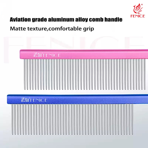 Peines de Cola de <span class=keywords><strong>Rata</strong></span> Fenice de Nivel Profesional para Peluquería Canina, Peine Divisor de Pelo para Perros de Pelo Largo - Product Image 2