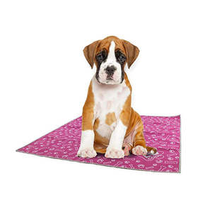 Toalla suave con logotipo impreso personalizado para perro, manta fresca de secado rápido, toalla refrescante para Saliva de Mascota, venta al por mayor - Product Image 2