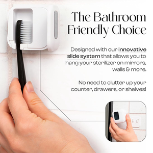 Lolifong OEM Design <span class=keywords><strong>portatile</strong></span> Mini intelligente spazzolino da denti disinfettante porta asciugatrice a parete <span class=keywords><strong>UV</strong></span> <span class=keywords><strong>sterilizzatore</strong></span> spazzolino da denti - Product Image 4