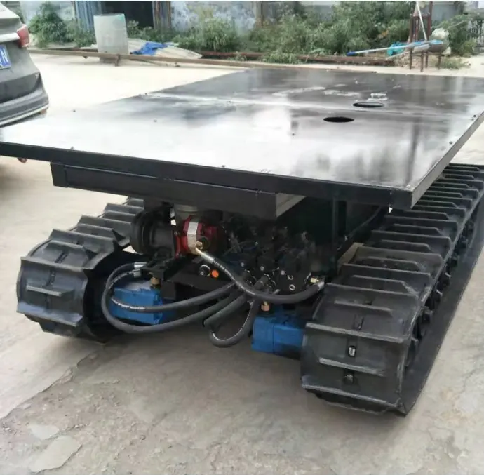 Remote control crawler chassis transport convenient engineering crawler transport vehicle high quality remote control chassis