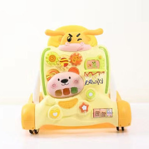 Grand trotteur pour bébé confortable à vendre pas cher nouveau modèle Simple BabyWalkers modèle trotteur pour bébé Tricycle roues silencieuses - Product Image 5