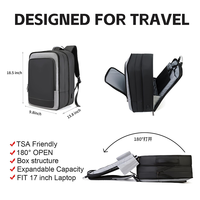 Sac à dos pour ordinateur portable résistant à l'eau pour homme avec logo personnalisable, adapté aux déplacements professionnels, multifonctionnel, sac de voyage de loisirs