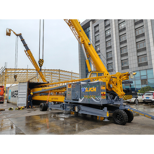 2 Ton Capacity XJCM Manufacturer Sale Freestanding Folding 1ton Mobile Mini <b>Tower</b> <b>Crane</b> - Product Image 2