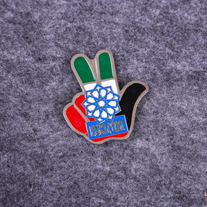 Insignia Metálica Personalizada de Forma Irregular, Estilo Clásico, con Cierre de Mariposa, Tipo Pin, Regalo Empresarial HD-007 - Product Image 2