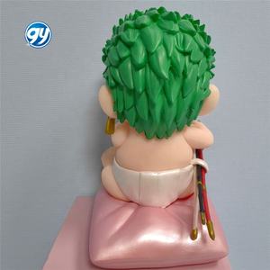 Figurine <span class=keywords><strong>One</strong></span> <span class=keywords><strong>Piece</strong></span> <span class=keywords><strong>POP</strong></span> Pacifier <span class=keywords><strong>Zoro</strong></span> Premium, modèle de statue d'anime, figurine de collection pour affichage sur bureau, cadeau, artisanat en plastique - Product Image 3