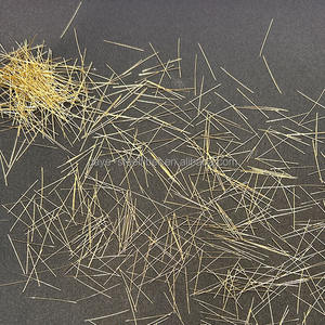 20/0.2 स्टील फाइबर मूल्य कांस्य को कवर किया गया चीन निर्माण सामग्री ठोस सुदृढीकरण माइक्रो स्टील फाइबर - Product Image 2