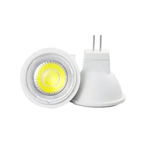 220V OEM GU5.3 Round COB SMD 3W 4W 5W Ceiling MR16 Lamp Dimmable GU10 Pin LED Spot Light Bulb