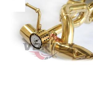 Système d'échappement Catback en acier inoxydable haute performance VORTEX pour Ferrari 488, mise à niveau d'échappement de course - Product Image 4