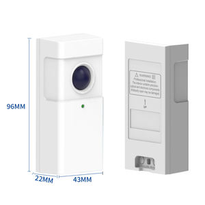 Sensor Fotoelétrico de Segurança Externo de Feixe Único 12V <span class=keywords><strong>Detector</strong></span> de Feixe Infravermelho 30m Detecção Plástico ABS Resistente ao Fogo para Portão - Product Image 6