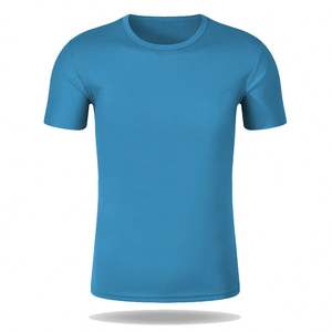 Wholesale Cheap Men New Fashion Summer Casual Custom logo Polyester Quick Dry Plain Blank T <b>Shirts</b> Dry Fit Sport <b>Shirt</b> - Product Image 6