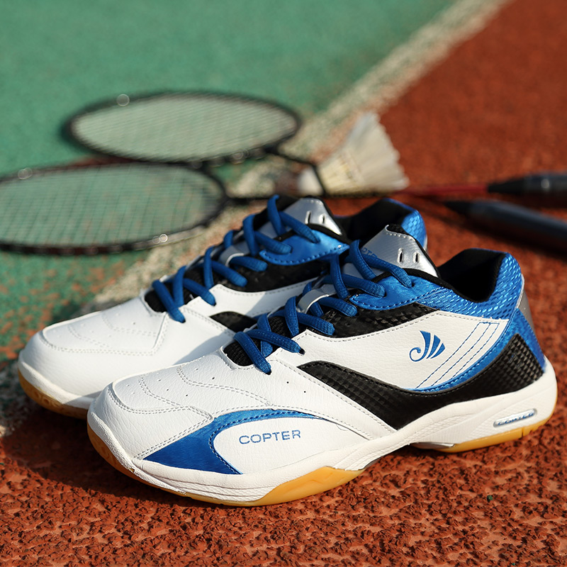 Высококачественная китайская спортивная обувь для бадминтона на заказ, новая обувь для бадминтона для улицы и помещений, Мужская подкладная обувь для бадминтона