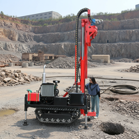 Machine de forage sur mesure avec moteur à essence diesel puissant appareil de forage de roche Dth pour l'exploitation minière de mine dynamitage