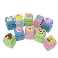 Porte-clés pendentif poisson carré japonais 'I for You' vocal anti-stress pour garçons de 5 à 7 ans, sans fonction de jeu