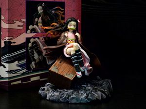 Vente chaude Démon Couche Animation Manuel Flamme Tanjirou Nezuko Kamado Anime Action Figure - Product Image 6
