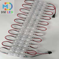 Modules LED CE ROHS RGB pleine couleur SMD 2811 IC IP66 étanches 12V pour enseignes lumineuses et lettres en relief