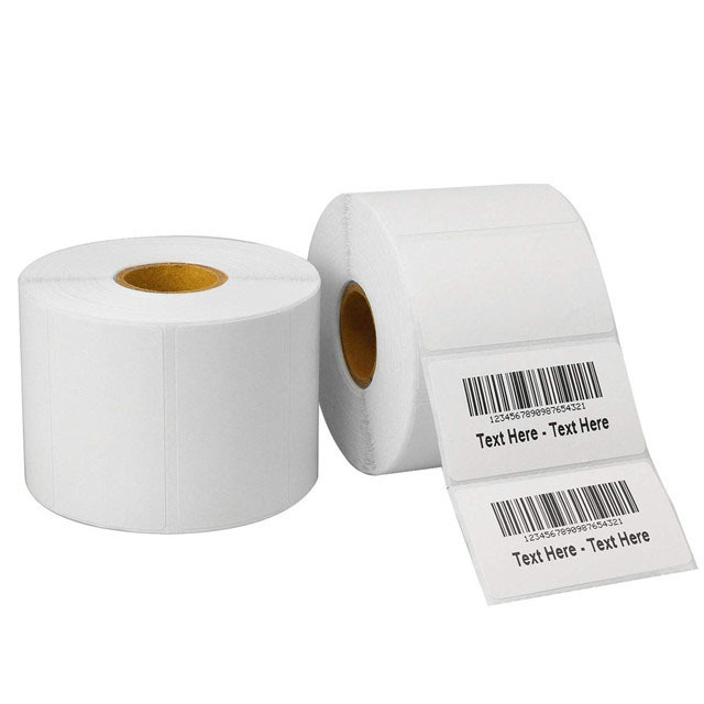 Direct Thermal 2x1 Barcode Labels Roll of 1000 Thermal Labels for Shipping Commercial Grade Stickers