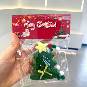 Christmas <b>Cat</b>-Paw <b>Squishy</b> Christmas Tree Santa Claus Stress-Relief Toy Plastic Unisex 14 Years & Ultimate Stress-Busting Gadget - Product Image 3