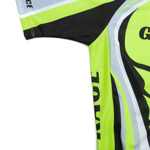 Ensemble de cyclisme respirant, léger, à séchage rapide, anti-humidité, manches courtes, short en tissu mesh, été, extérieur, SENTUMEI - Product Image 5