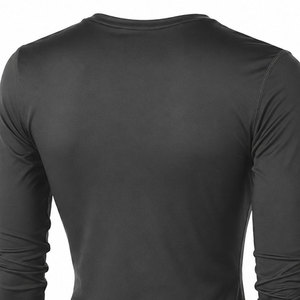 Customized Women's Premium Quality O Neck Compression Fitness Shirt Wholesale Custom Women Compression Shirt - Product Image 6
